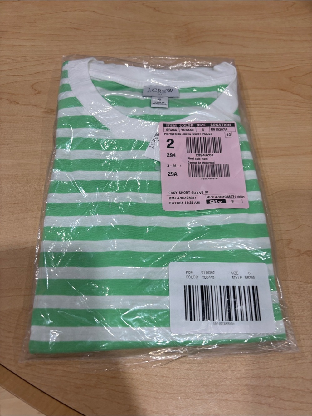 J Crew Women Easy short sleeve t-shirt